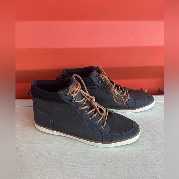 Call It Spring Dark Blue High-Top Sneakers - Picture 2 of 6